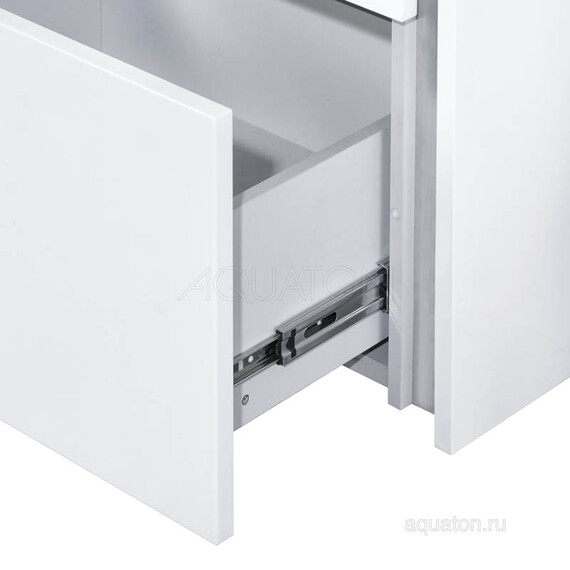 ТУМБА С РАКОВИНОЙ AQUATON СТОУН 60 БЕЛЫЙ