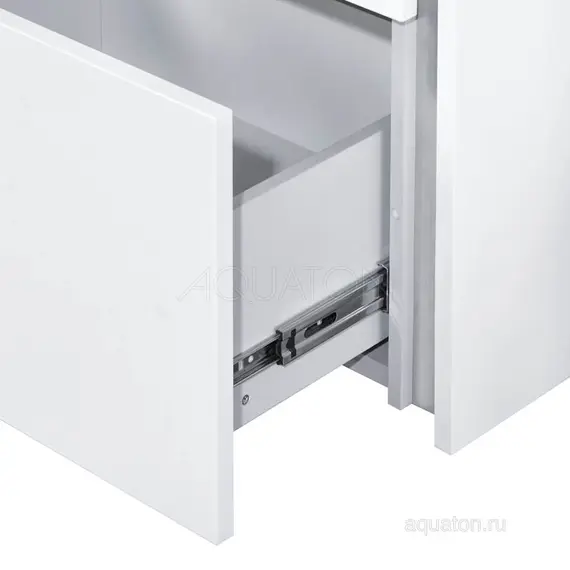 ТУМБА С РАКОВИНОЙ AQUATON СТОУН 60 БЕЛЫЙ