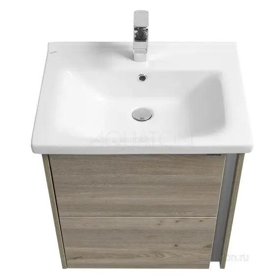 ТУМБА С РАКОВИНОЙ AQUATON СТОУН 60 СОСНА АРЛИНГТОН