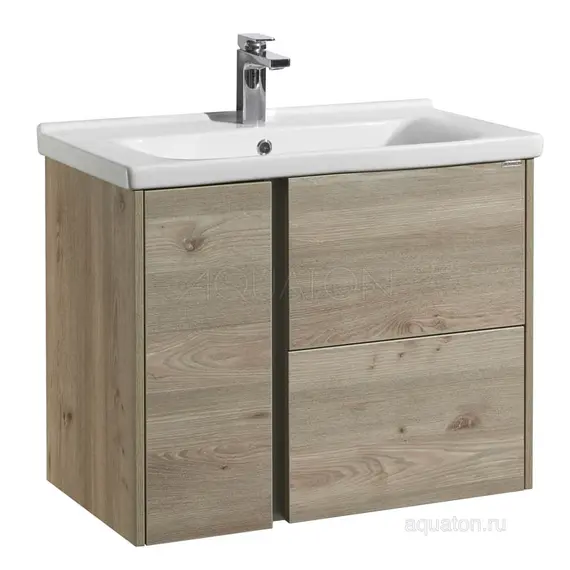 ТУМБА С РАКОВИНОЙ AQUATON СТОУН 80 СОСНА АРЛИНГТОН