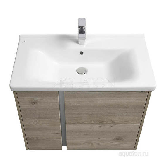 ТУМБА С РАКОВИНОЙ AQUATON СТОУН 80 СОСНА АРЛИНГТОН