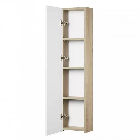 ШКАФЧИК AQUATON МОДУЛЬ МИШЕЛЬ 23 ДУБ ЭНДГРЕЙН, БЕЛЫЙ