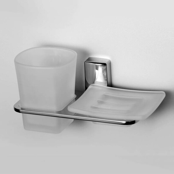 ДЕРЖАТЕЛЬ СТАКАНА И МЫЛЬНИЦЫ WASSERKRAFT LEINE K-5026
