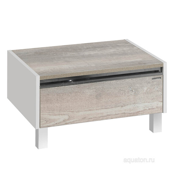 КОМОД AQUATON КАПРИ 60 БЕТОН ПАЙН