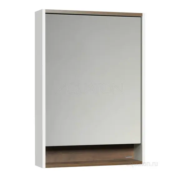 ЗЕРКАЛЬНЫЙ ШКАФ AQUATON КАПРИ 60 ТАКСОНИЯ ТЕМНАЯ