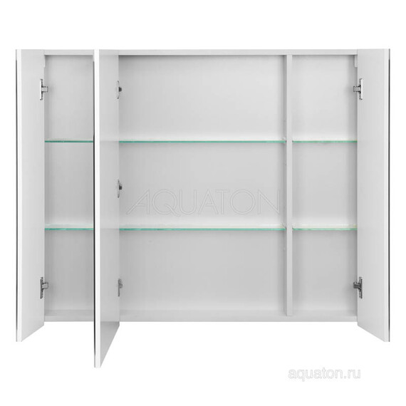 ЗЕРКАЛЬНЫЙ ШКАФ AQUATON НОРТОН 100 БЕЛЫЙ