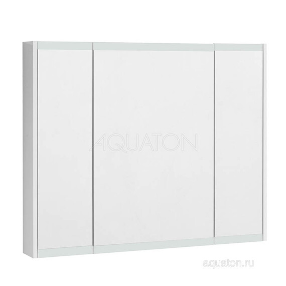ЗЕРКАЛЬНЫЙ ШКАФ AQUATON НОРТОН 100 БЕЛЫЙ