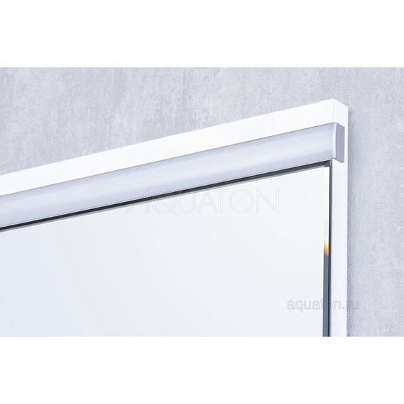 ЗЕРКАЛЬНЫЙ ШКАФ AQUATON РЕНЕ 80 БЕЛЫЙ, ГРЕЦКИЙ ОРЕХ