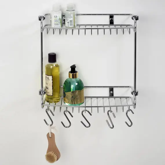 ПОЛКА МЕТАЛЛИЧЕСКАЯ ДВОЙНАЯ WASSERKRAFT K-1422