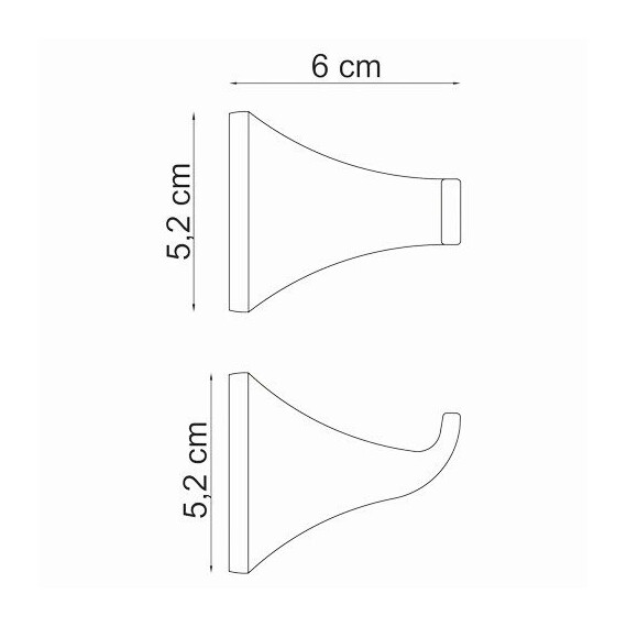 КРЮЧОК WASSERKRAFT WERN K-2523