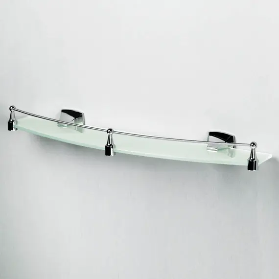 ПОЛКА СТЕКЛЯННАЯ С БОРТИКОМ WASSERKRAFT WERN K-2544