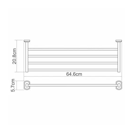 ПОЛКА ДЛЯ ПОЛОТЕНЕЦ WASSERKRAFT ODER K-3011