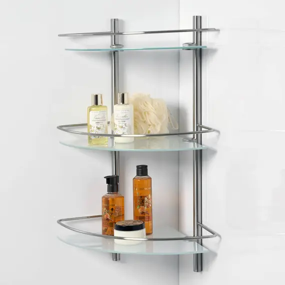 ПОЛКА СТЕКЛЯННАЯ ТРОЙНАЯ WASSERKRAFT K-3733