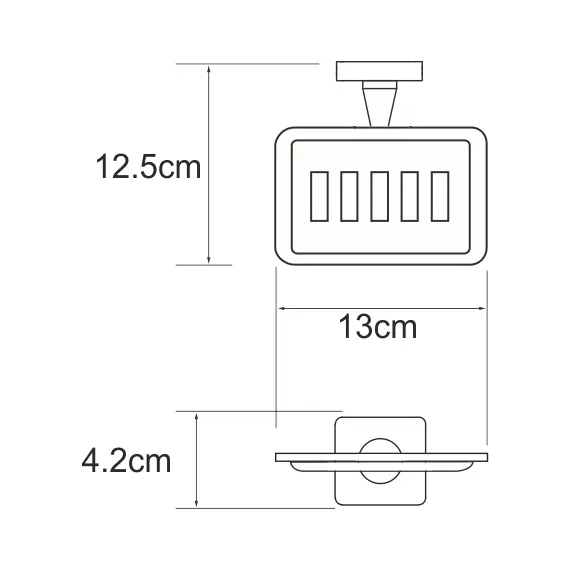 МЫЛЬНИЦА РЕШЕТКА WASSERKRAFT DILL K-3969