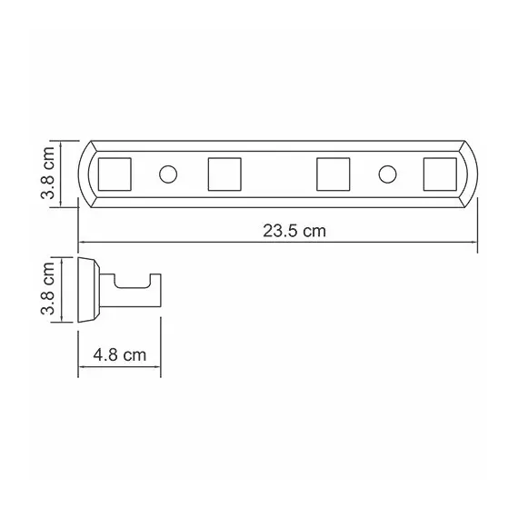 КРОНШТЕЙН НАСТЕННЫЙ WASSERKRAFT LIPPE K-6574