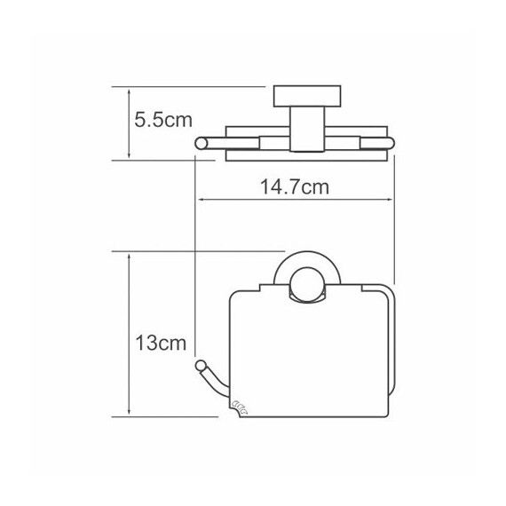 ДЕРЖАТЕЛЬ ТУАЛЕТНОЙ БУМАГИ WASSERKRAFT ISEN K-4025 ДЕРЖАТЕЛЬ ТУАЛЕТНОЙ БУМАГИ WASSERKRAFT ISEN K-4025