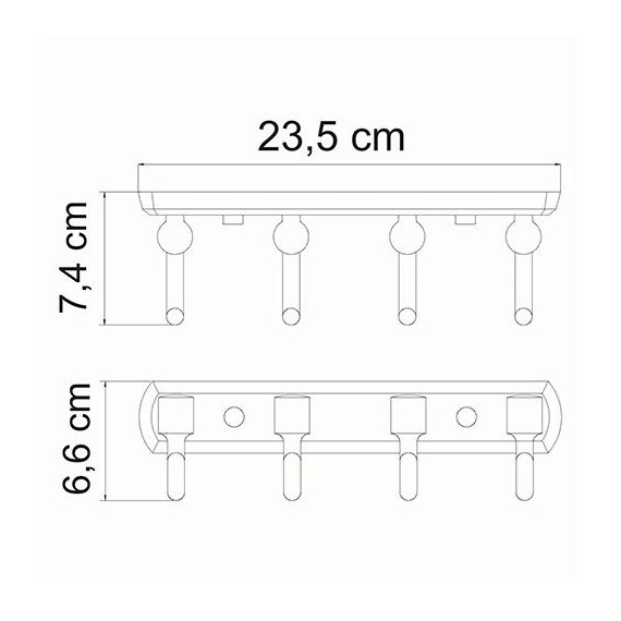 КРОНШТЕЙН НАСТЕННЫЙ WASSERKRAFT ODER K-3074