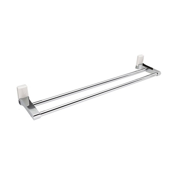 ДЕРЖАТЕЛЬ ПОЛОТЕНЕЦ ДВОЙНОЙ WASSERKRAFT LEINE K-5040WHITE