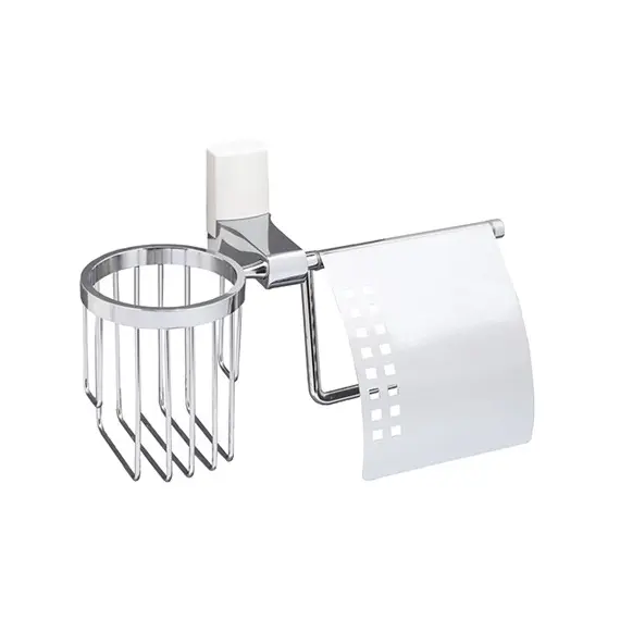 ДЕРЖАТЕЛЬ ТУАЛЕТНОЙ БУМАГИ И ОСВЕЖИТЕЛЯ WASSERKRAFT LEINE K-5059WHITE