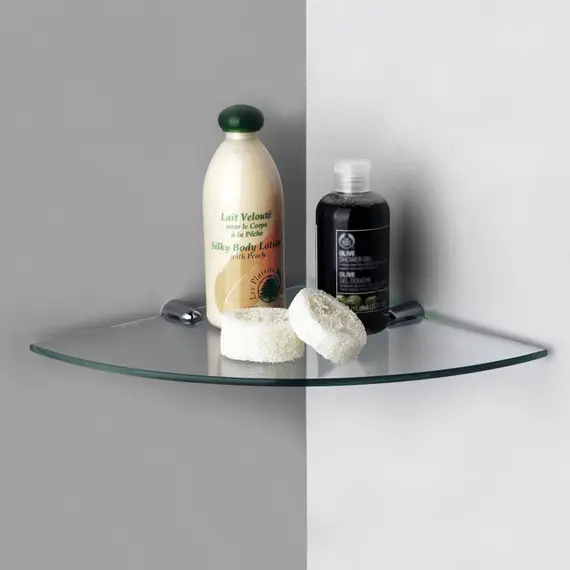 ПОЛКА СТЕКЛЯННАЯ УГЛОВАЯ WASSERKRAFT K-533