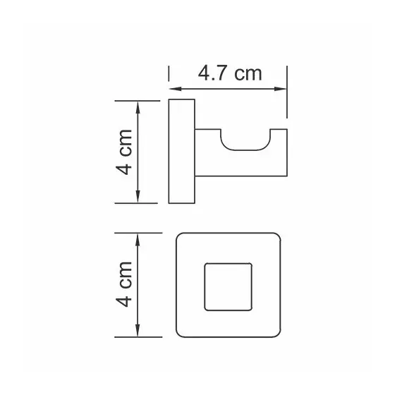 КРЮЧОК WASSERKRAFT LIPPE K-6523