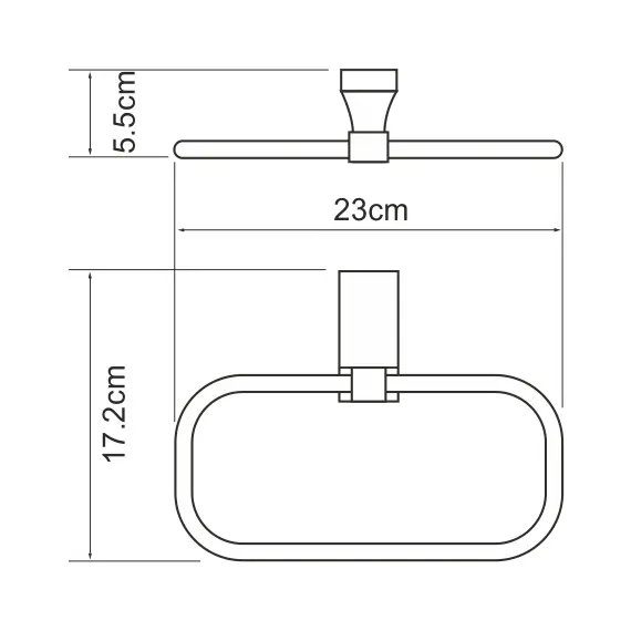 ДЕРЖАТЕЛЬ ПОЛОТЕНЕЦ WASSERKRAFT LOPAU K-6060