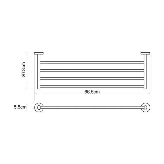 ПОЛКА ДЛЯ ПОЛОТЕНЕЦ WASSERKRAFT RHEIN K-6211