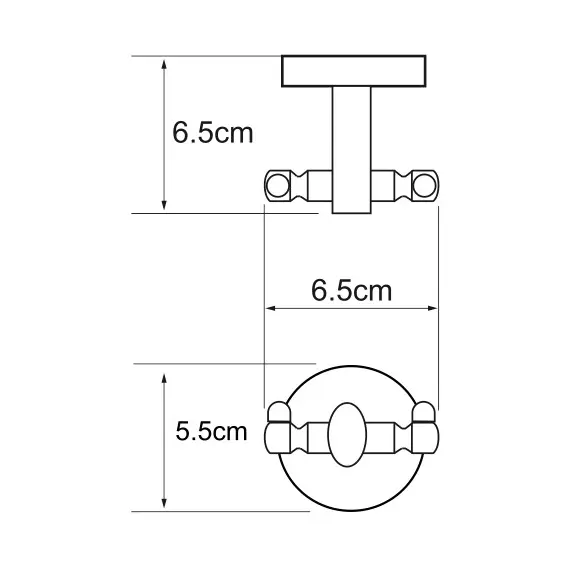 КРЮЧОК ДВОЙНОЙ WASSERKRAFT RHEIN K-6223D