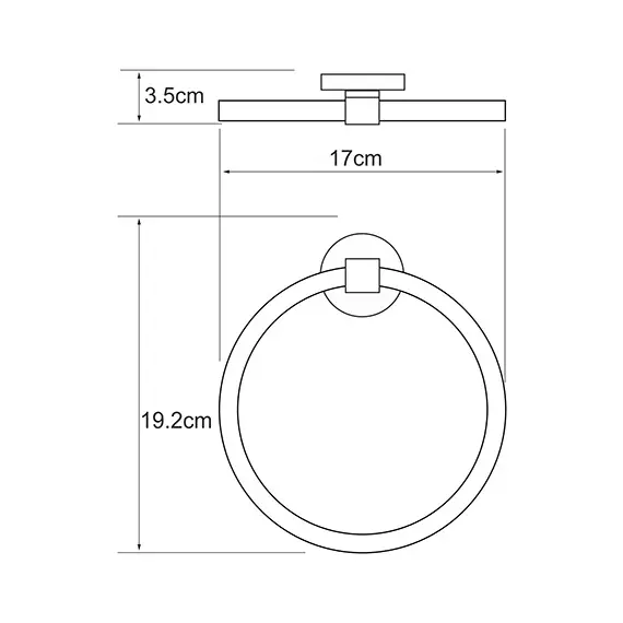 ДЕРЖАТЕЛЬ ПОЛОТЕНЕЦ WASSERKRAFT RHEIN K-6260