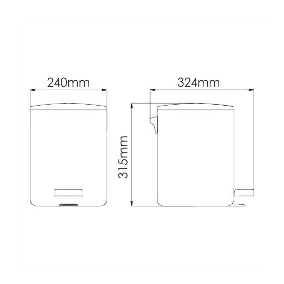 ВЕДРО 9L WASSERKRAFT K-649