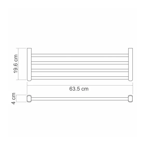 ПОЛКА ДЛЯ ПОЛОТЕНЕЦ WASSERKRAFT BERKEL K-6811