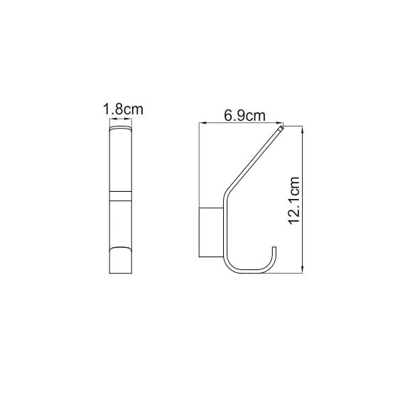 КРЮЧОК WASSERKRAFT SAUER K-7923