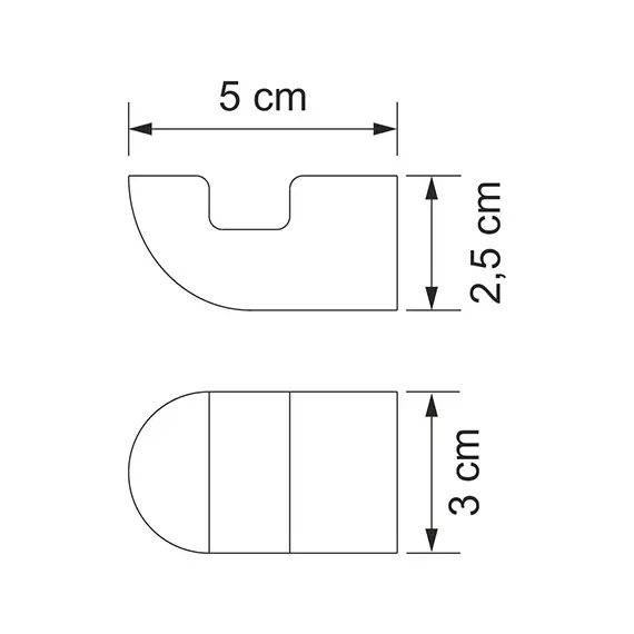КРЮЧОК WASSERKRAFT KAMMEL K-8323WHITE