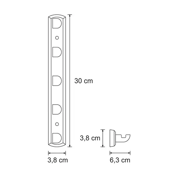 КРОНШТЕЙН НАСТЕННЫЙ WASSERKRAFT KAMMEL K-8375