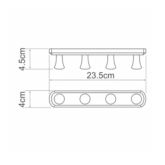 КРОНШТЕЙН НАСТЕННЫЙ WASSERKRAFT K-1094