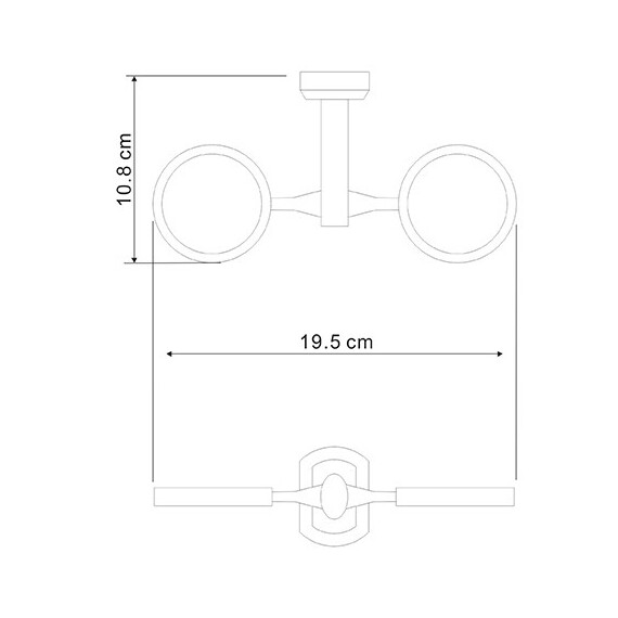 ДЕРЖАТЕЛЬ ДВОЙНОЙ WASSERKRAFT ODER C174