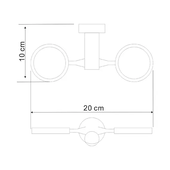 ДЕРЖАТЕЛЬ ДВОЙНОЙ WASSERKRAFT DONAU C177