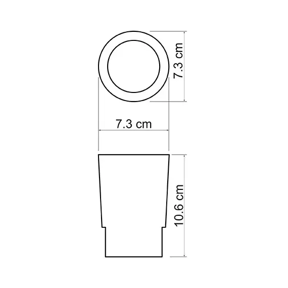 СТАКАН WASSERKRAFT C180
