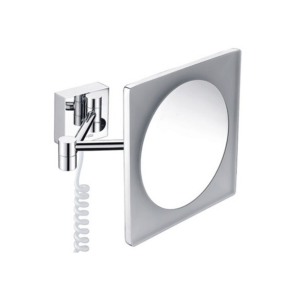 ЗЕРКАЛО С LED-ПОДСВЕТКОЙ, 3-Х КРАТНЫМ УВЕЛИЧЕНИЕМ WASSERKRAFT K-1008