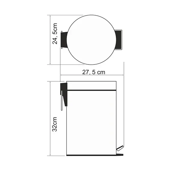 ВЕДРО 7L WASSERKRAFT K-637