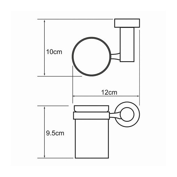 ПОДСТАКАННИК ОДИНАРНЫЙ WASSERKRAFT DONAU K-9428