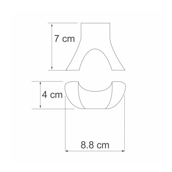 КРЮЧОК ДВОЙНОЙ WASSERKRAFT BERKEL K-6823D