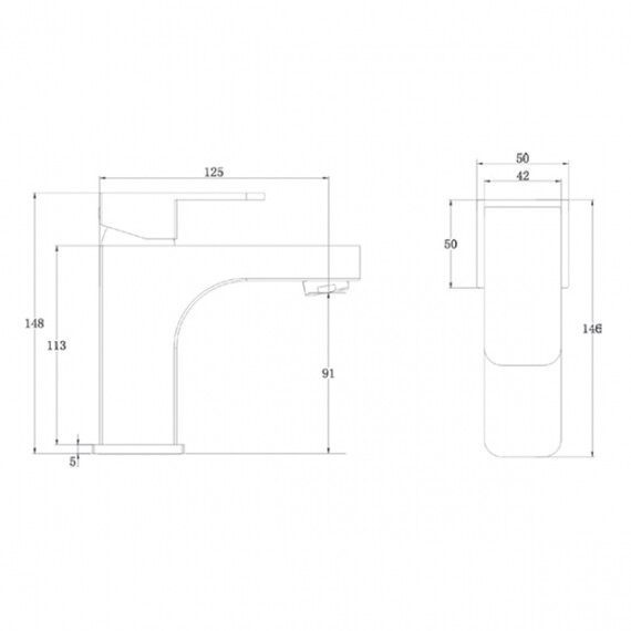 СМЕСИТЕЛЬ ДЛЯ БИДЕ KAISER SONAT 34088