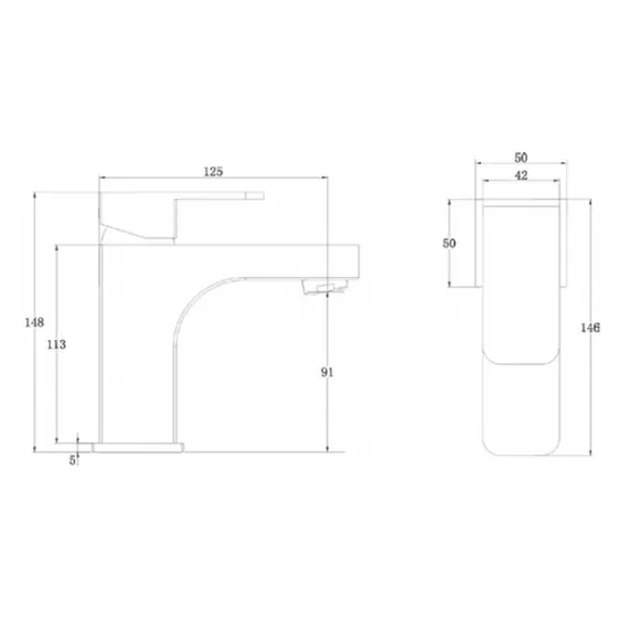 СМЕСИТЕЛЬ ДЛЯ БИДЕ KAISER SONAT 34088