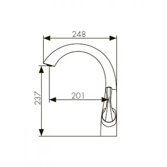 СМЕСИТЕЛЬ ДЛЯ КУХНИ KAISER COMBA 48033-1