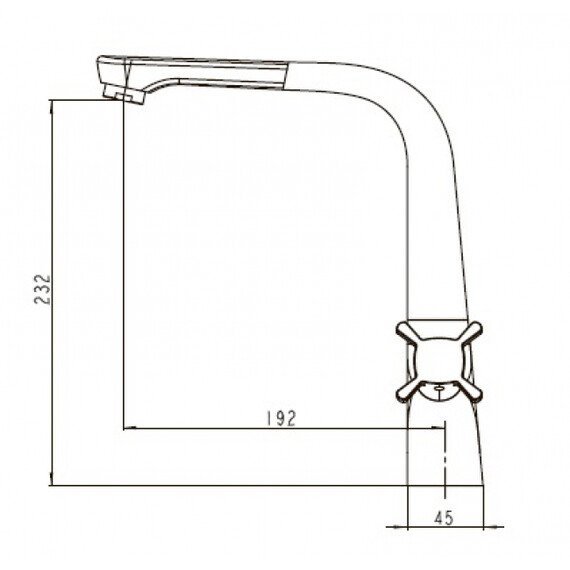 СМЕСИТЕЛЬ ДЛЯ КУХНИ KAISER CUATRO 58033