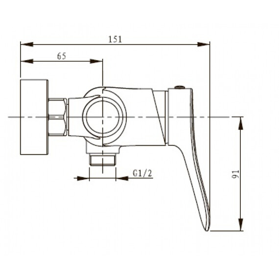 СМЕСИТЕЛЬ ДЛЯ ДУША KAISER SENA 74077