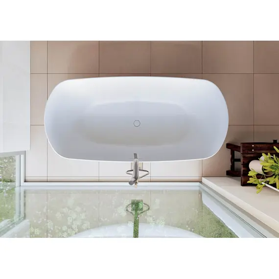 ВАННА ИЗ ИСКУССТВЕННОГО МРАМОРА RIHO BILO 165X77