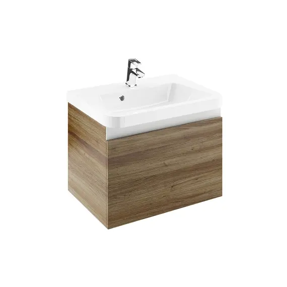 ТУМБА ПОД УМЫВАЛЬНИК RAVAK SD 10° II 650 ТЁМНЫЙ ОРЕХ