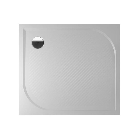 ДУШЕВОЙ ПОДДОН ИЗ ЛИТЬЕВОГО МРАМОРА RIHO KOLPING DB31 100X80 БЕЛЫЙ + СИФОН